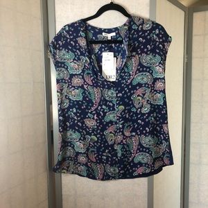 NWT DR2 by Daniel Rainn paisley blouse